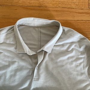 Lululemon Long Sleeve pique polo